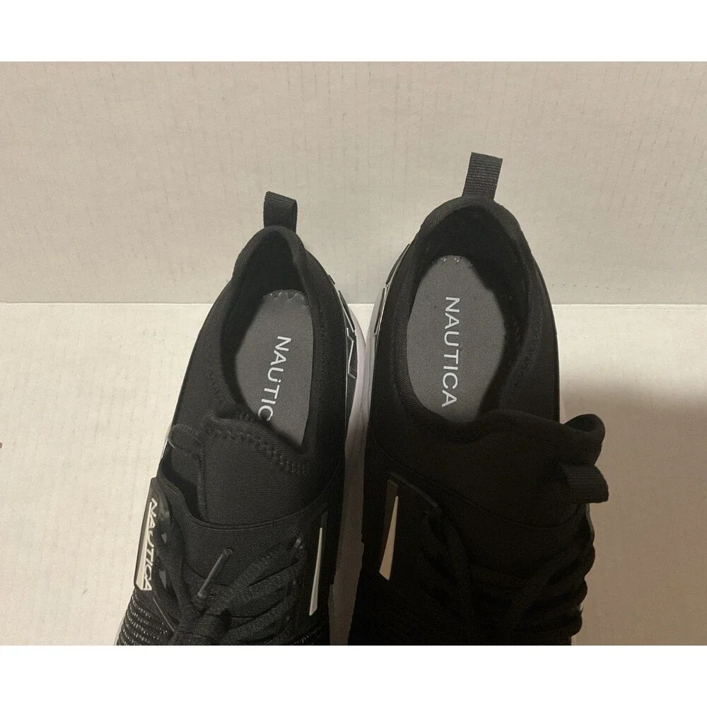 Nautica Nuray Black Men Shoes 13 Gym Workout Running Everyday Wear